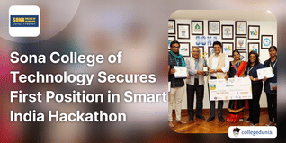 Sona College of Technology Secures First Position in Smart India Hackathon
